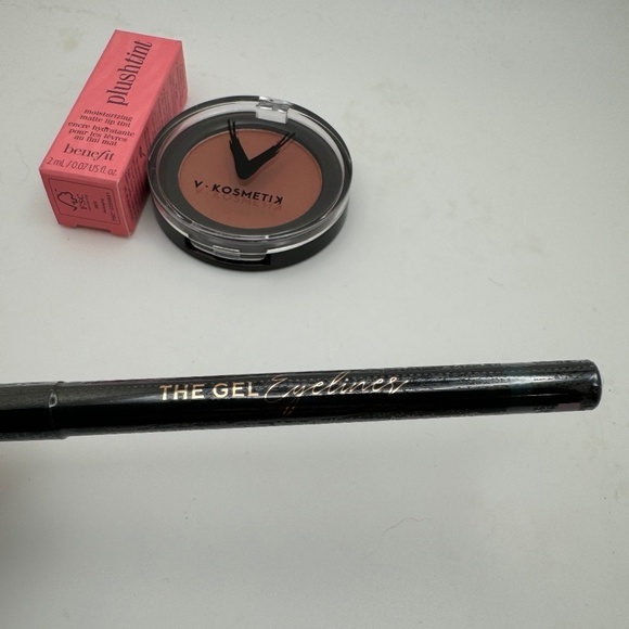 Watermelon Glitter Makeup Bag With Eyeliner Blush Lip Tint Included - Picture 2 of 8